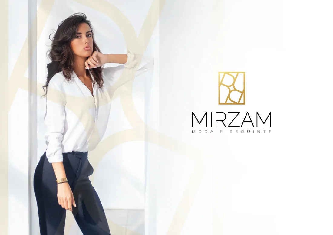 Identidade Visual da loja Mirzam