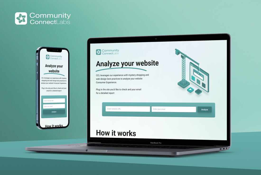 Ferramenta de análise da Community Connect Labs